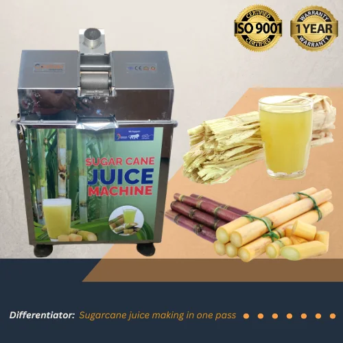 Sugarcane Juice Machine