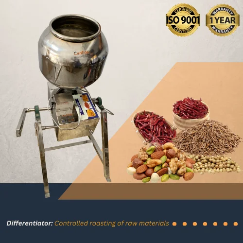 18″ DRUM – REGULAR Roasting Machine