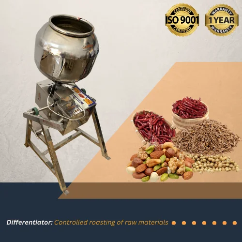 24″ DRUM – REGULAR Roasting Machine