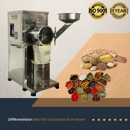 5HP - Single Phase Double Stage Pulverizer