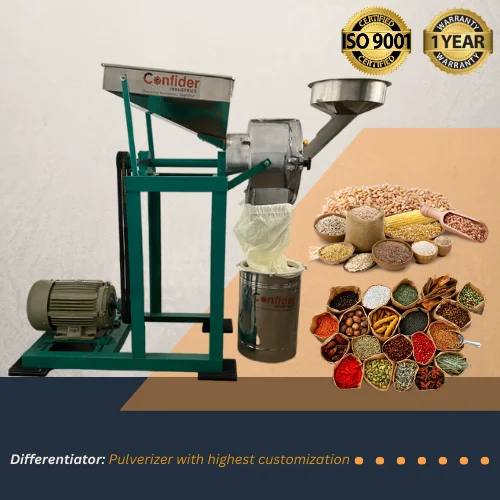 7.5 HP Single Stage Pulverizer For Small Business