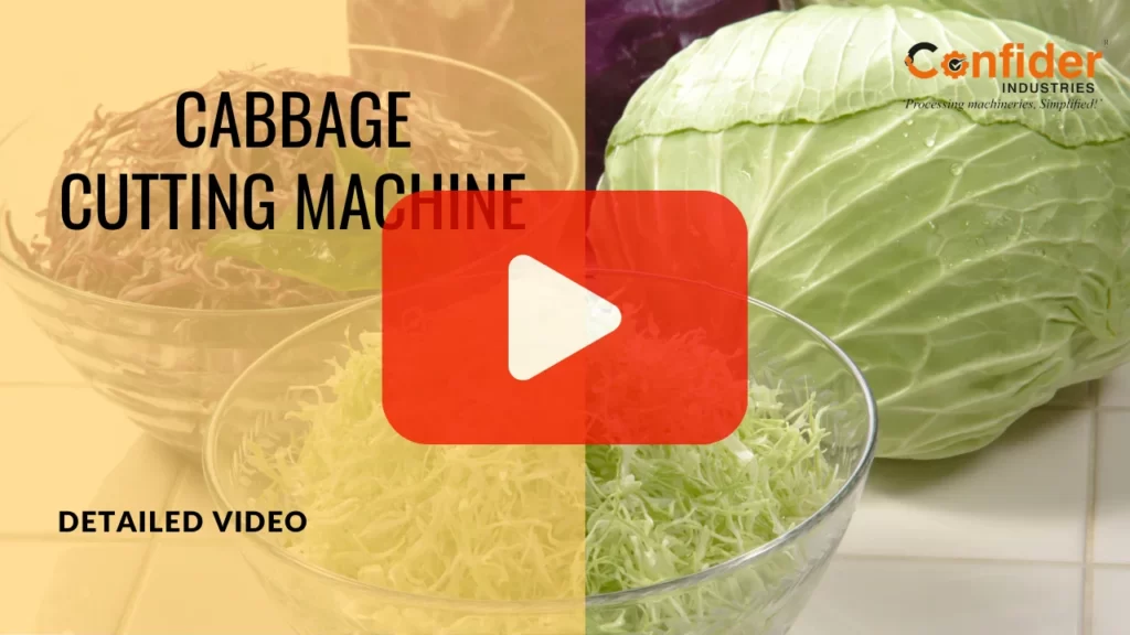 CABBAGE CUTTING MACHINE